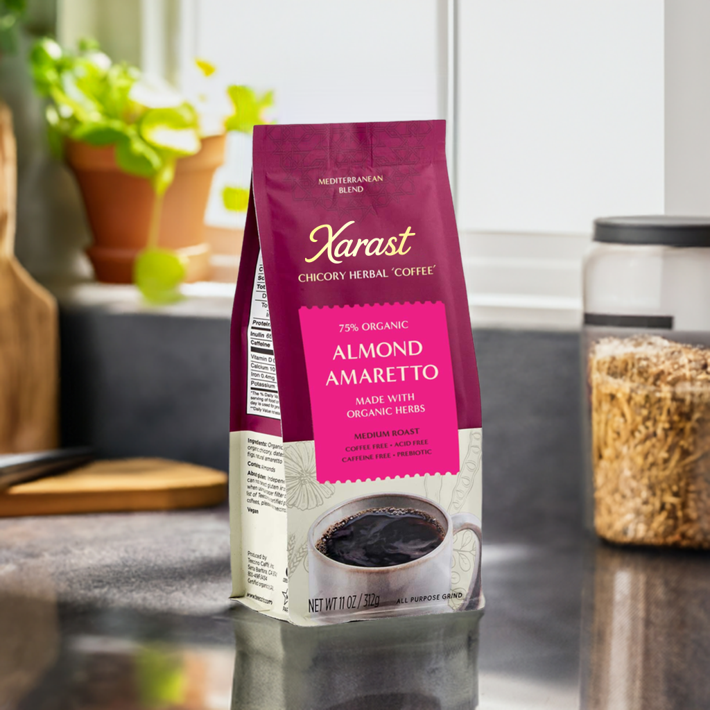 Xarast Almond Amaretto Chicory Herbal Coffee