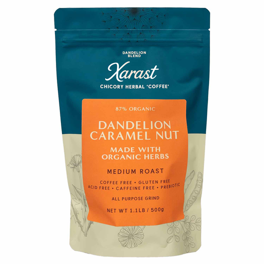 Xarast Dandelion Caramel Nut Chicory Herbal Coffee